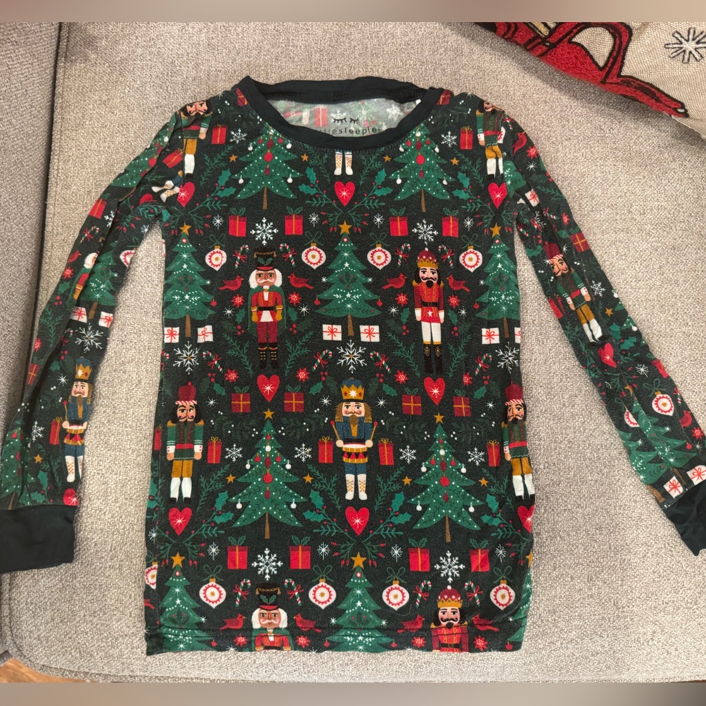 Little Sleepies Nutcracker Holiday Pajamas - Size 3T. Gently worn.